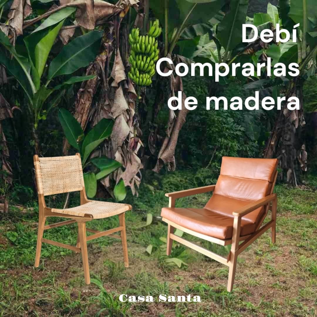 Acabado artesanal en madera maciza Casa Santa